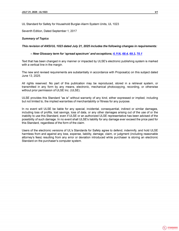 UL 1023 PDF UL 1023 PDF